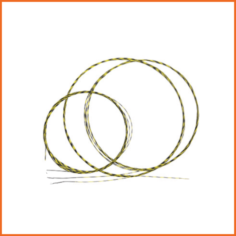 Striped Guide Wires (Zebra) Straight